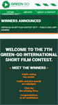 Mobile Screenshot of greengofest.eu