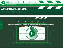 Tablet Screenshot of greengofest.eu